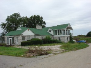 Rear of house (northeastern side)