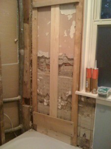 Starting the new shower