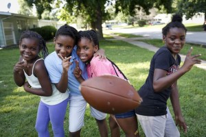 Jamyla, 9, left, gun fatality